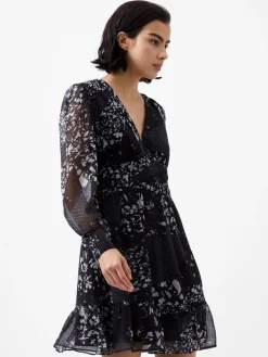 French Connection Dresses|Mini Dresses-Collage Hallie Crinkle Mini Dress