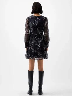 French Connection Dresses|Mini Dresses-Collage Hallie Crinkle Mini Dress