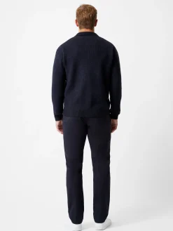 French Connection Knitwear-Collared Button-Down Knit Cardigan