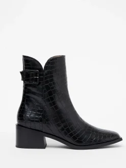 Women French Connection Shoes|Shoes-Connic Croc Ankle Boots