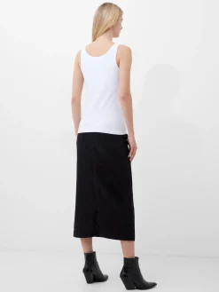 French Connection Tops-Cotton Organic Stretch Tank Top
