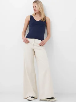 French Connection Tops-Cotton Organic Stretch Tank Top