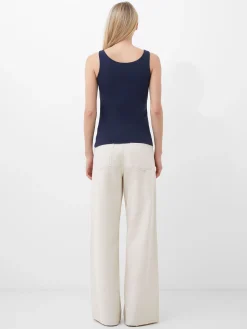 French Connection Tops-Cotton Organic Stretch Tank Top