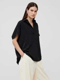 French Connection Tops|Shirts-Crepe Light Recycled Popover Shirt