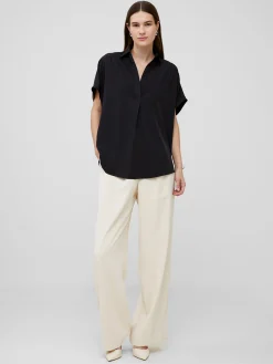 French Connection Tops|Shirts-Crepe Light Recycled Popover Shirt