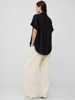 French Connection Tops|Shirts-Crepe Light Recycled Popover Shirt