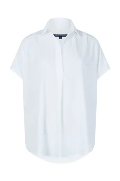 French Connection Tops|Shirts-Crepe Light Recycled Popover Shirt