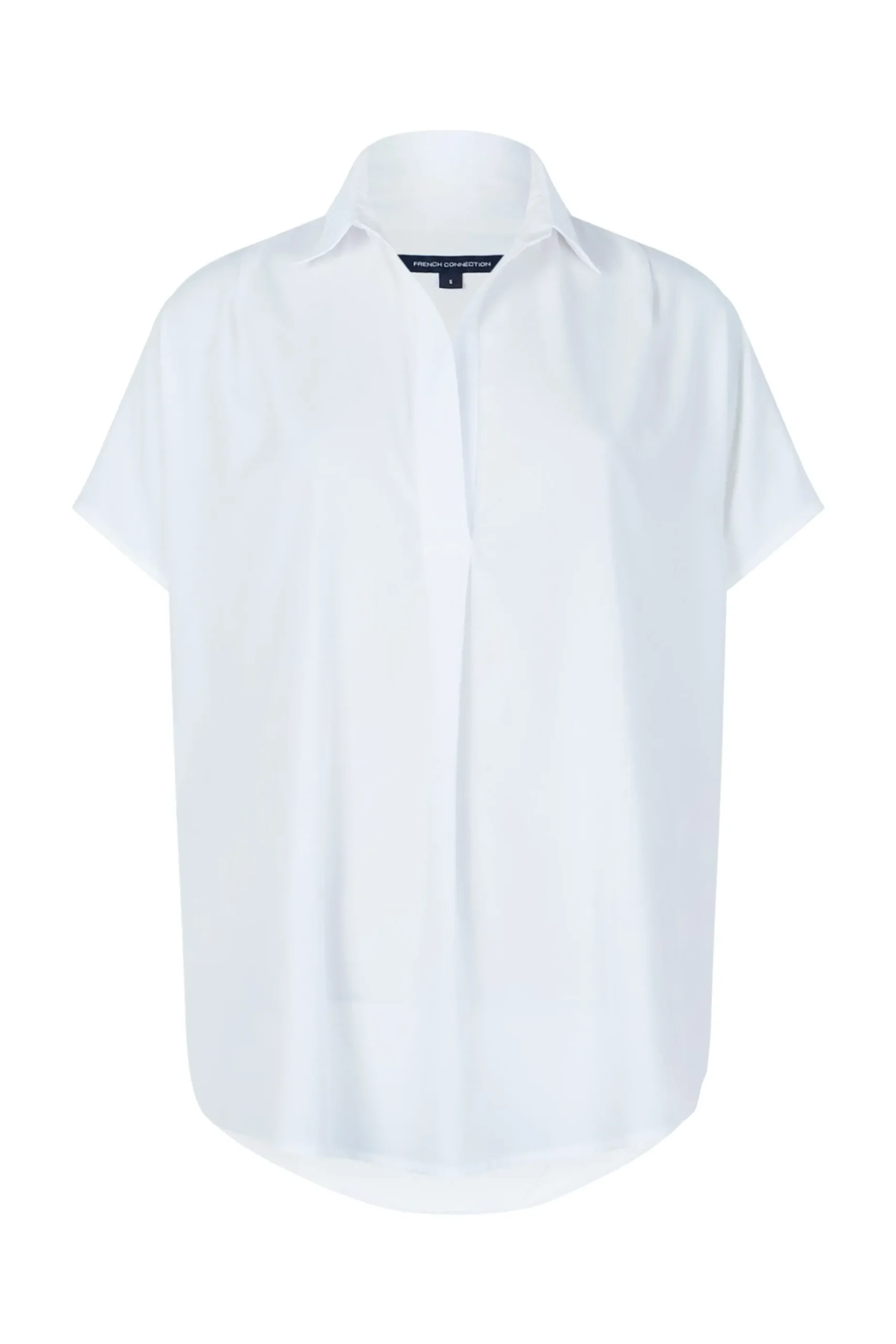 French Connection Tops|Shirts-Crepe Light Recycled Popover Shirt