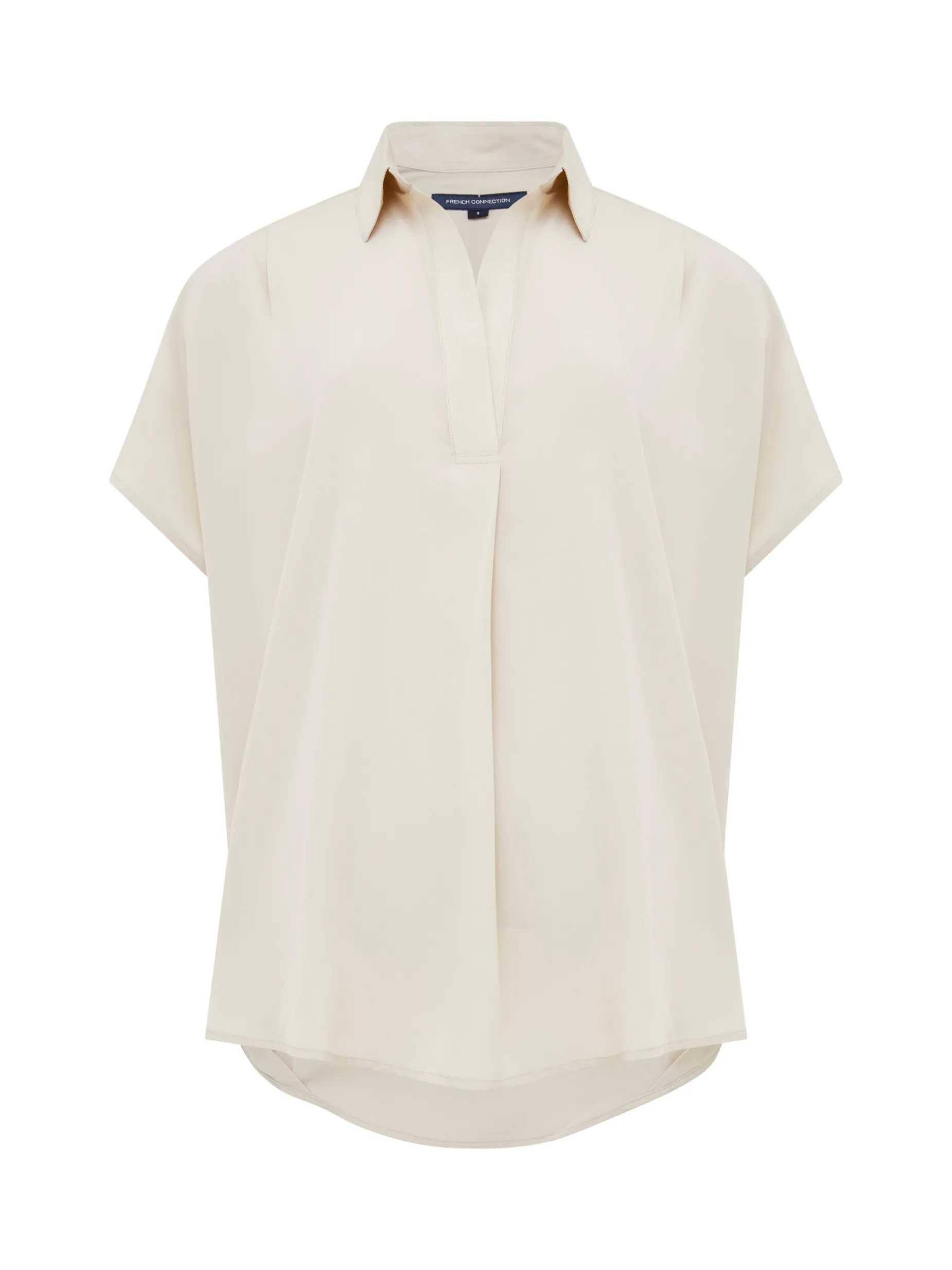 French Connection Tops|Shirts-Crepe Light Recycled Popover Shirt