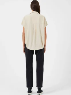 French Connection Tops|Shirts-Crepe Light Recycled Popover Shirt