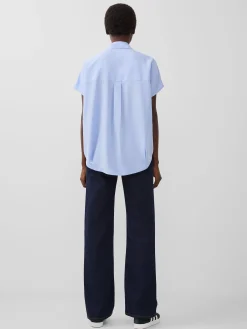 French Connection Tops|Shirts-Crepe Light Recycled Popover Shirt