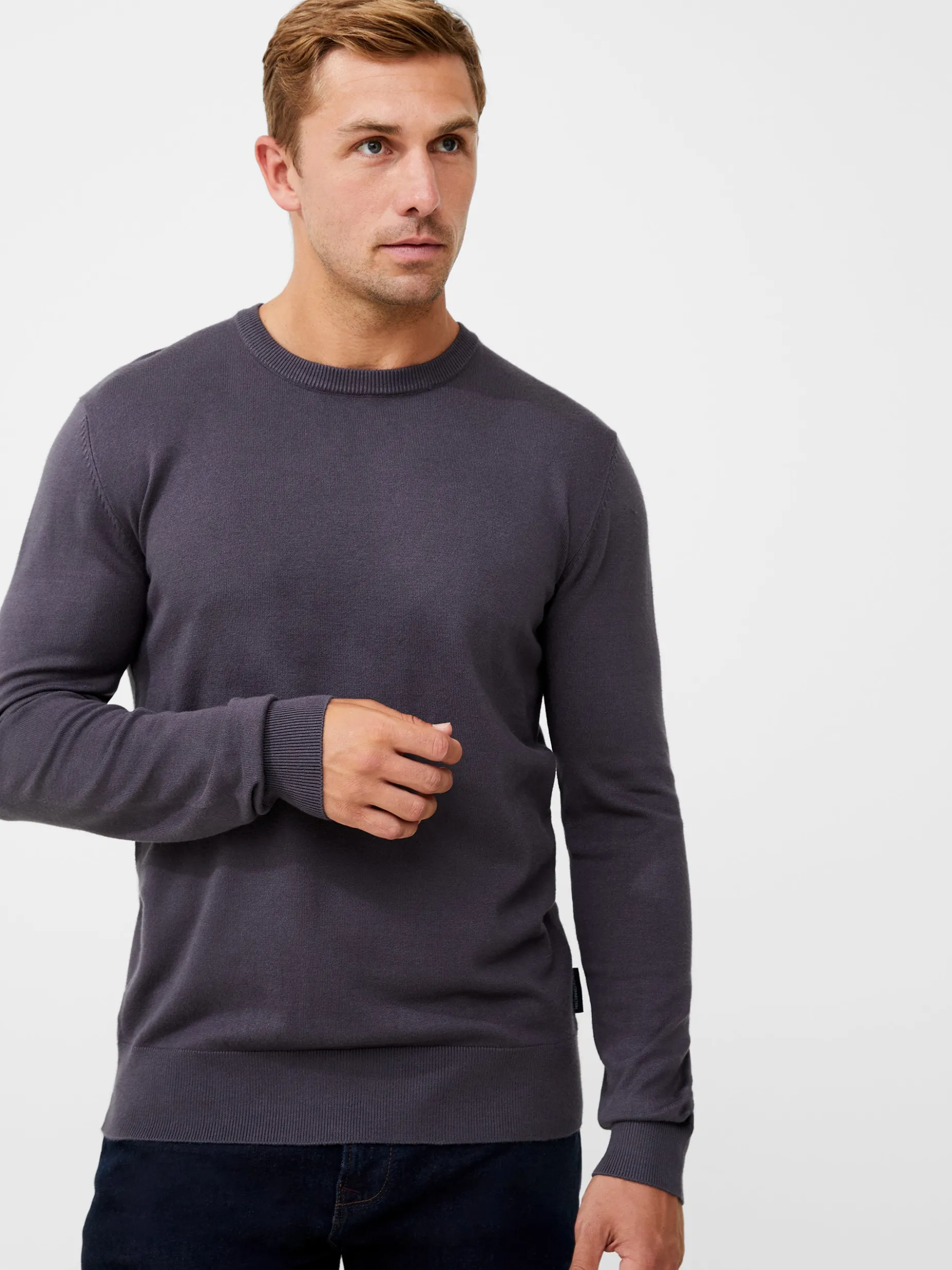 French Connection Knitwear-Crew Neck Sweatshirt