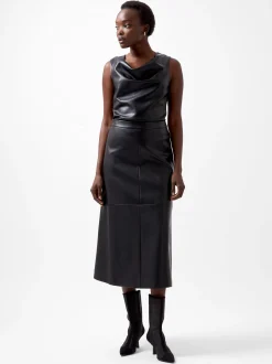 French Connection Skirts & Shorts|Co-Ords-Crolenda PU Midi Skirt