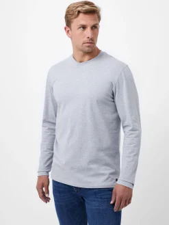 French Connection T-Shirts & Polo Shirts-Crossover Neck Long Sleeve Top