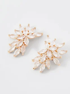 Women French Connection Jewellery|Jewellery-Crystal Cluster Stud Earrings