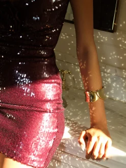 Women French Connection Jewellery|Jewellery-Curved Wide Cuff