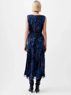 French Connection Party Dresses-Dawn Recycled Hallie Crinkle Dress