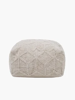 French Connection Cushions|Pouffes & Floor Cushions-Dawn Tufted Pouffe