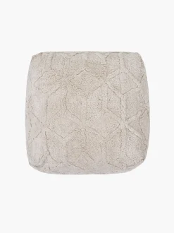 French Connection Cushions|Pouffes & Floor Cushions-Dawn Tufted Pouffe