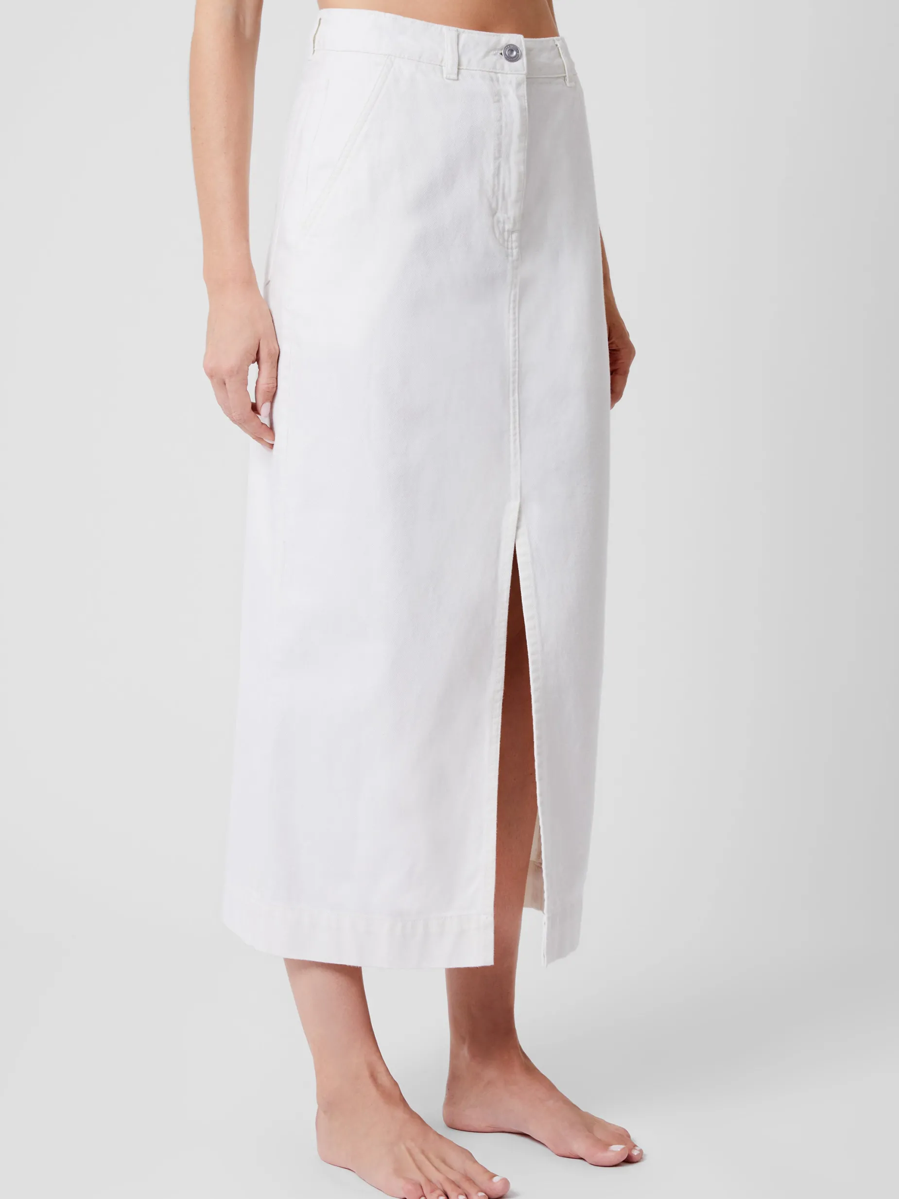 French Connection Skirts & Shorts|Co-Ords-Denver Denim Midaxi Skirt