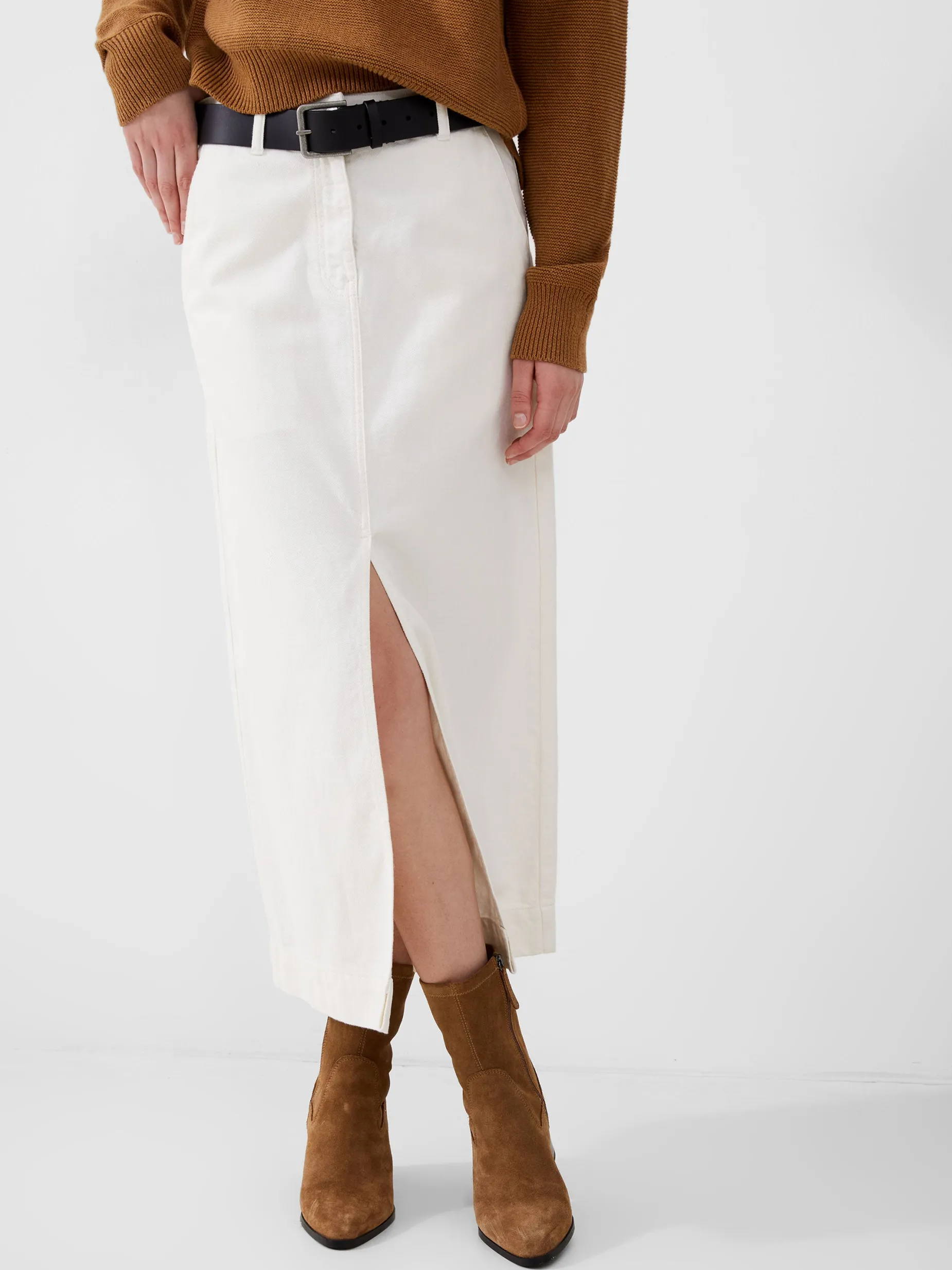 French Connection Skirts & Shorts|Co-Ords-Denver Denim Midaxi Skirt