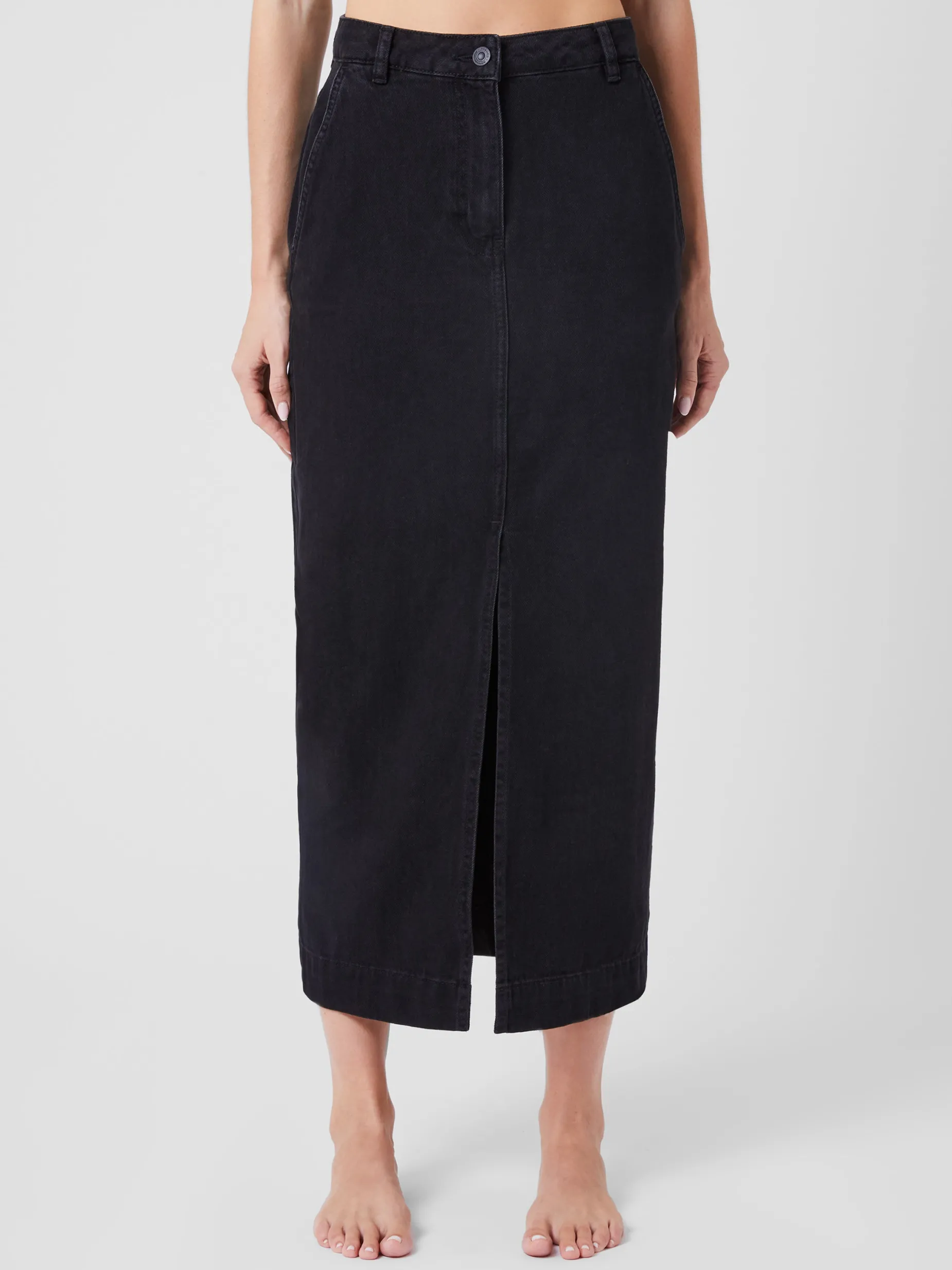 French Connection Skirts & Shorts|Skirts-Denver Denim Midaxi Skirt