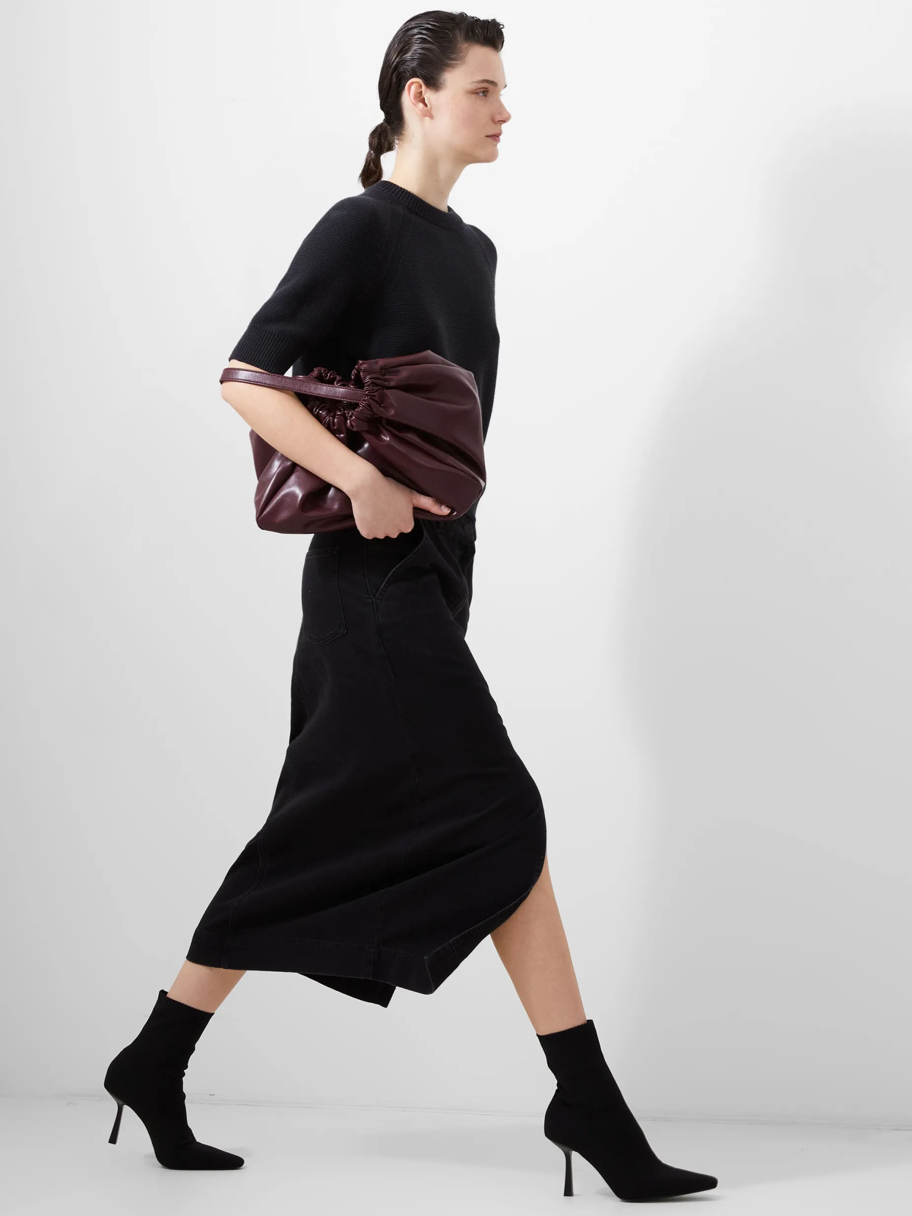 French Connection Skirts & Shorts|Skirts-Denver Denim Midaxi Skirt