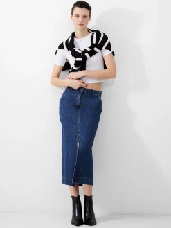 French Connection Skirts & Shorts|Skirts-Denver Denim Midaxi Skirt