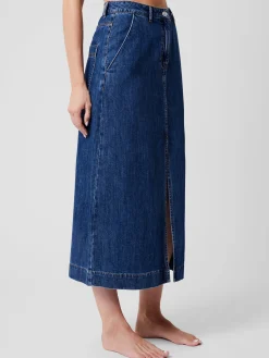French Connection Skirts & Shorts|Skirts-Denver Denim Midaxi Skirt