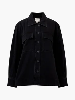 French Connection Tops|Shirts-Denver Denim Oversized Shacket