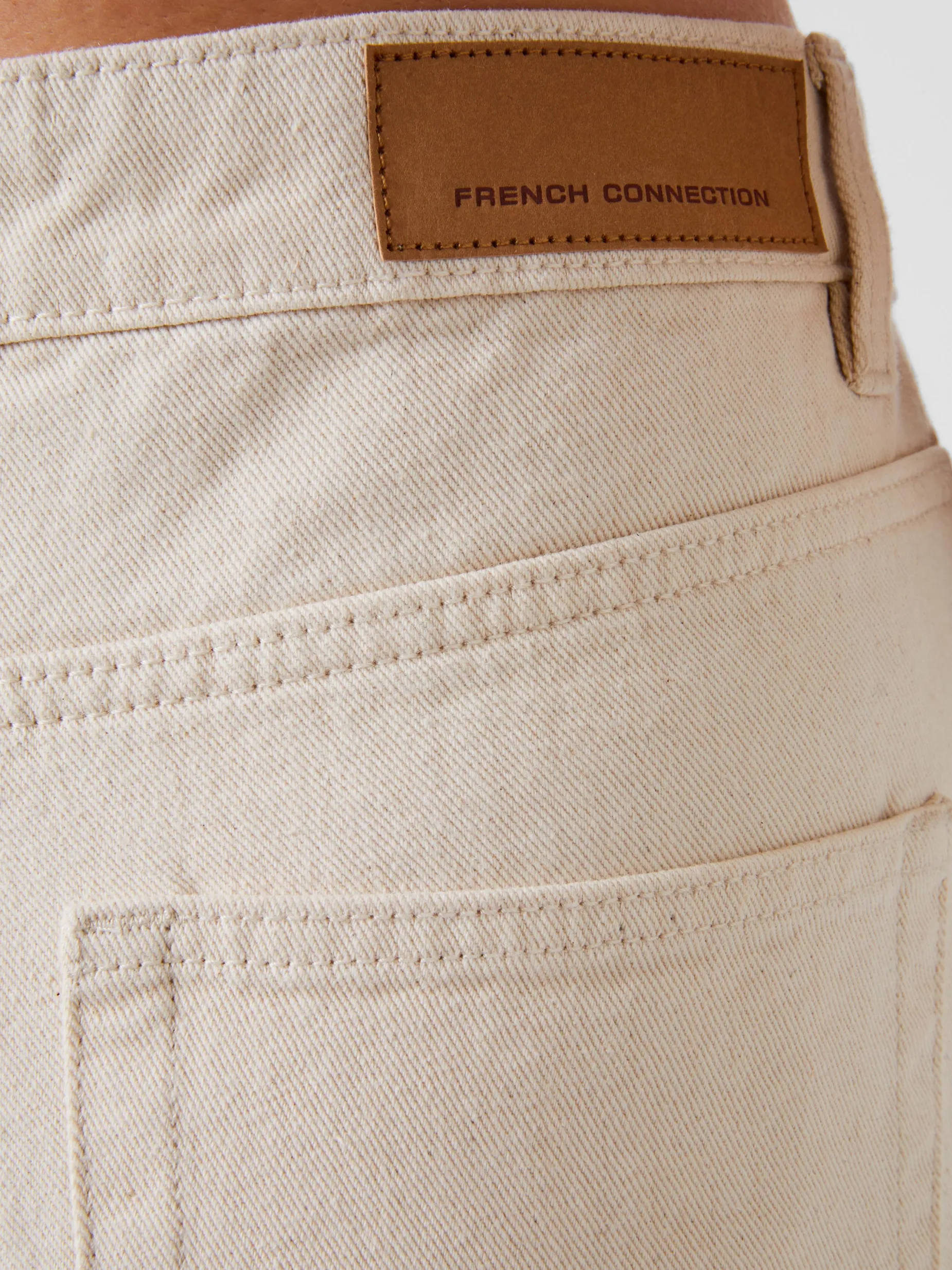 French Connection Jeans & A Nice Top-Denver Denim Relaxed Wide Leg Jeans 34 Inch