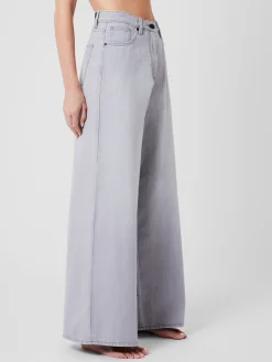 French Connection Jeans & A Nice Top-Denver Denim Relaxed Wide Leg Jeans 34 Inch