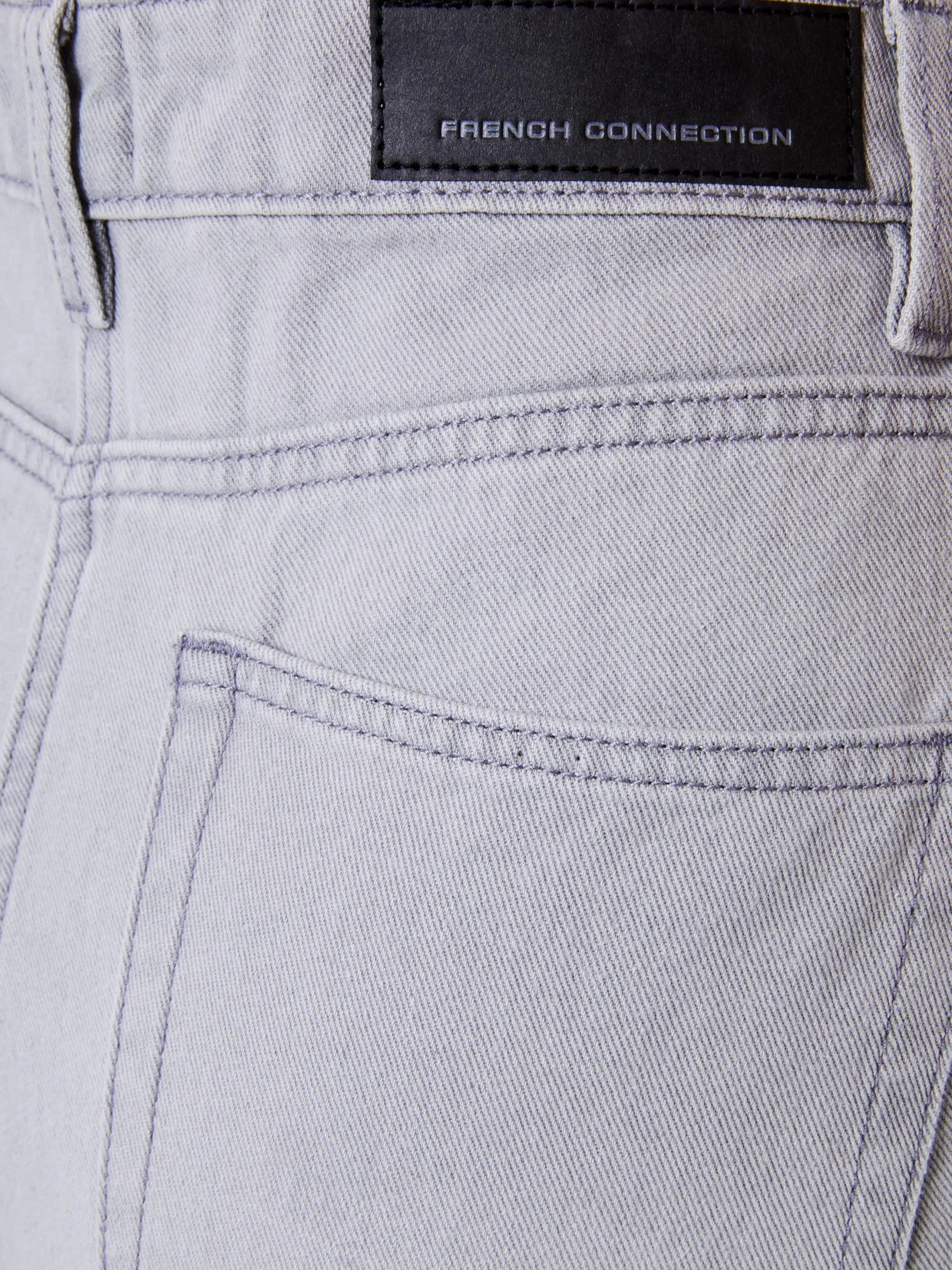 French Connection Jeans & A Nice Top-Denver Denim Relaxed Wide Leg Jeans 34 Inch
