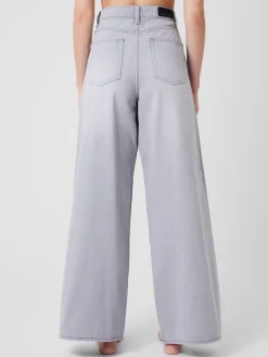 French Connection Jeans & A Nice Top-Denver Denim Relaxed Wide Leg Jeans 34 Inch