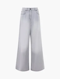 French Connection Jeans & A Nice Top-Denver Denim Relaxed Wide Leg Jeans 34 Inch
