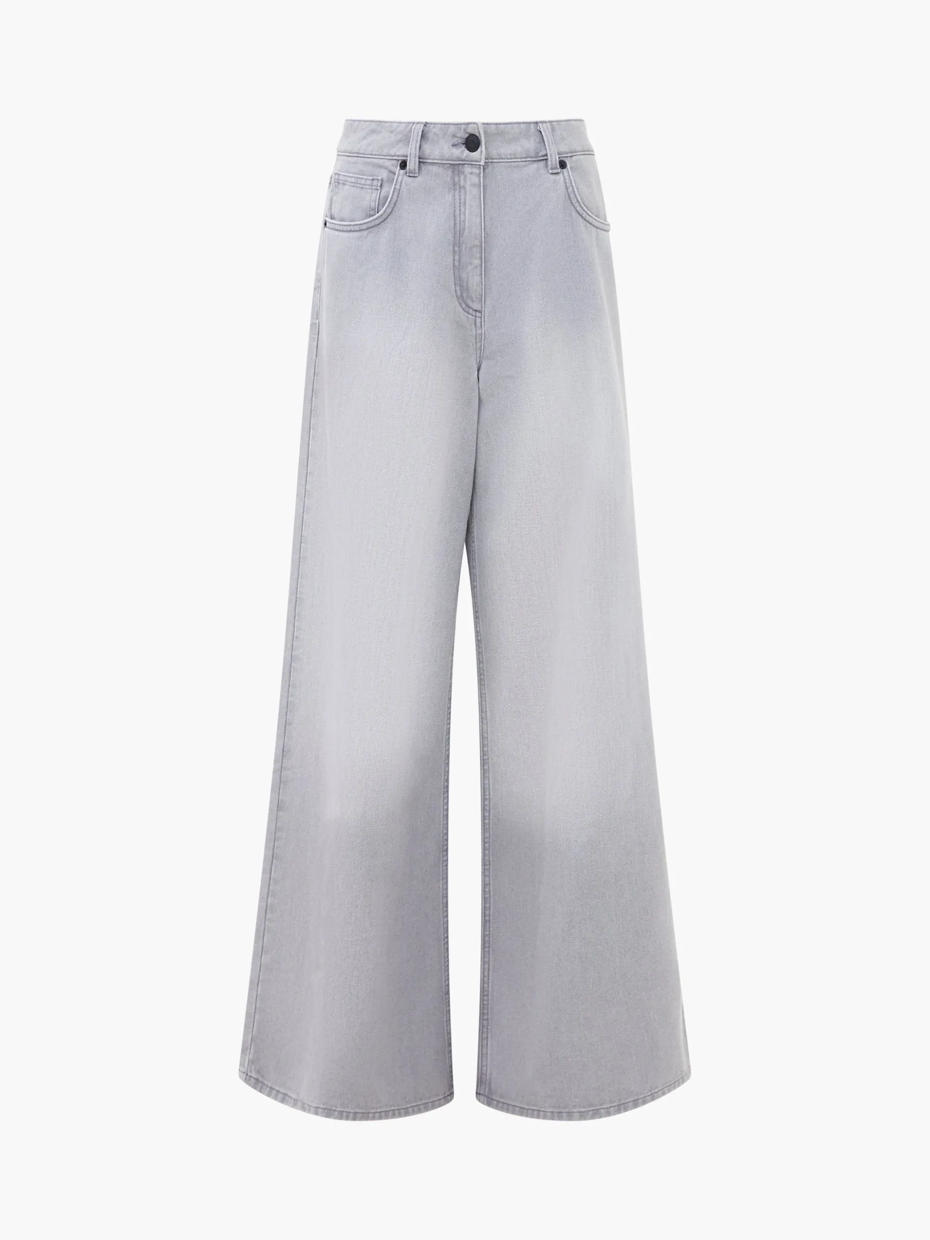 French Connection Jeans & A Nice Top-Denver Denim Relaxed Wide Leg Jeans 34 Inch