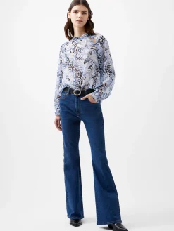 French Connection Tops|Jeans & A Nice Top-Diandra Hallie Crinkle Blouse