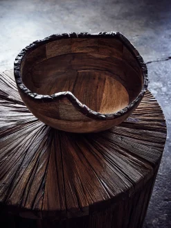 French Connection Home Accessories|Tableware-Dikita Mango Wood Bowl