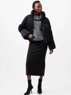 French Connection Coats & Jackets-Dinara Crinkle Puffer Jacket