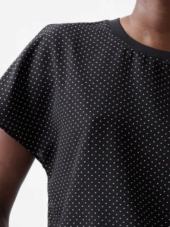 French Connection Tops-Dotty Spot Abeny Crew Neck Top