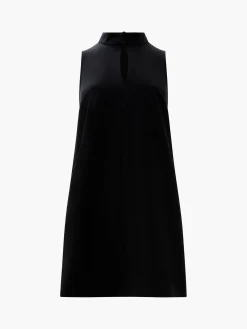 French Connection Party Dresses-Echo Sleeveless Keyhole Mini Dress