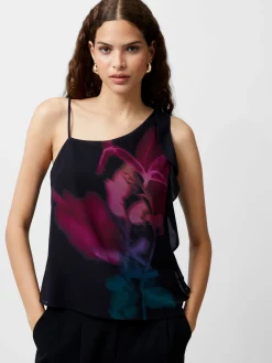 French Connection Tops|Jeans & A Nice Top-Eden Georgette Frilly Cami Top