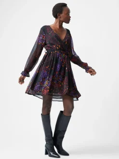 French Connection Party Dresses-Elise Wrap Mini Dress