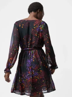 French Connection Party Dresses-Elise Wrap Mini Dress