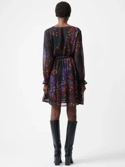 French Connection Party Dresses-Elise Wrap Mini Dress