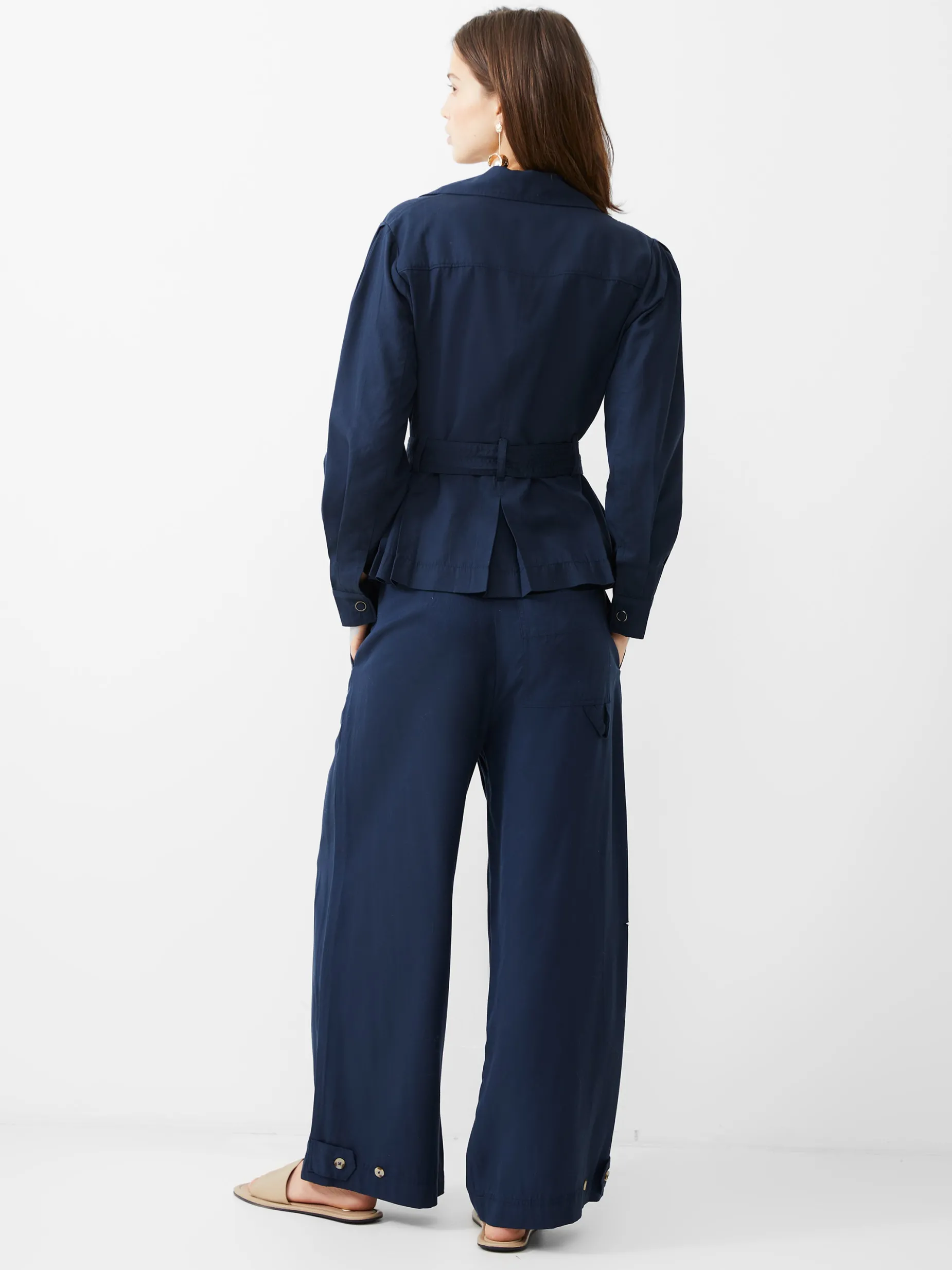 French Connection Co-Ords-Elkie Twill Belted Jacket