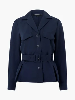 French Connection Co-Ords-Elkie Twill Belted Jacket