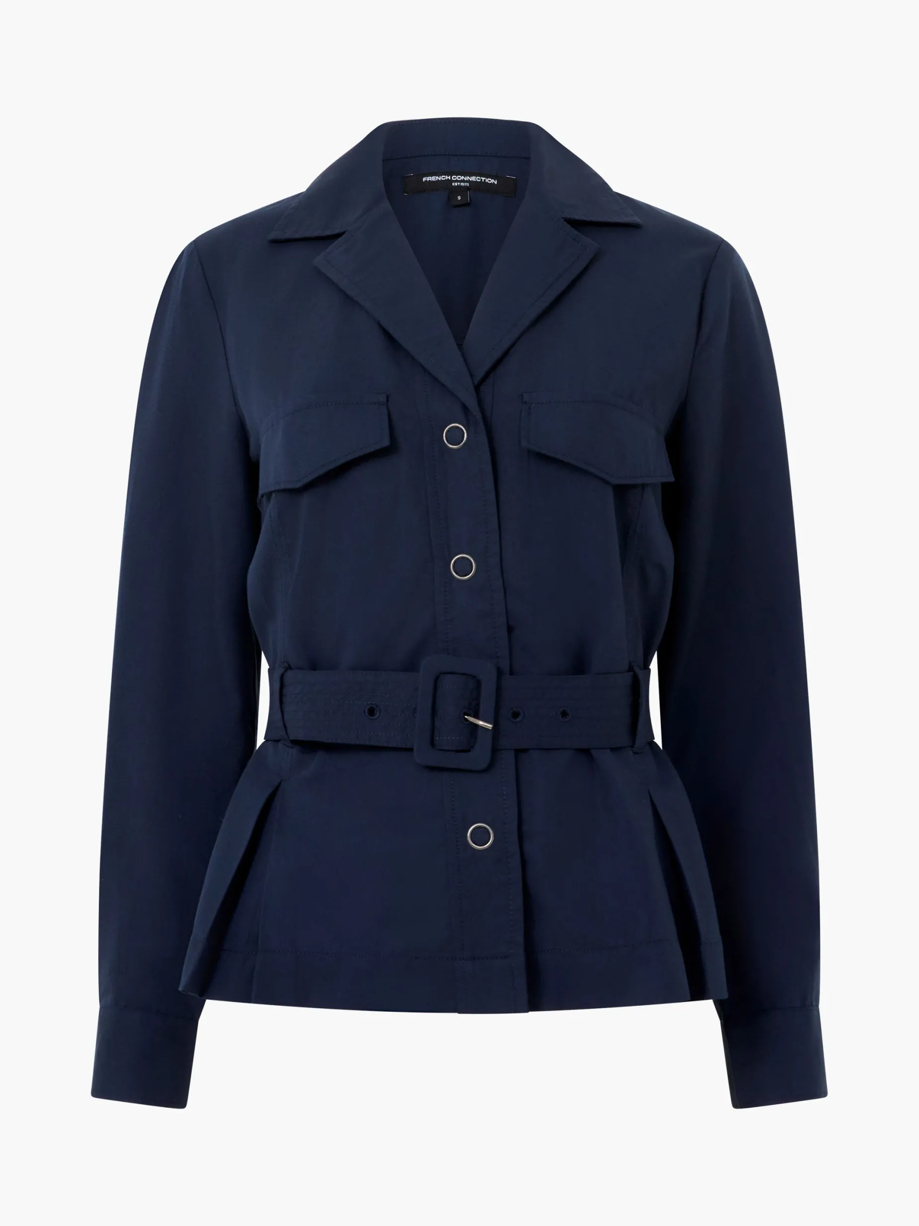 French Connection Co-Ords-Elkie Twill Belted Jacket