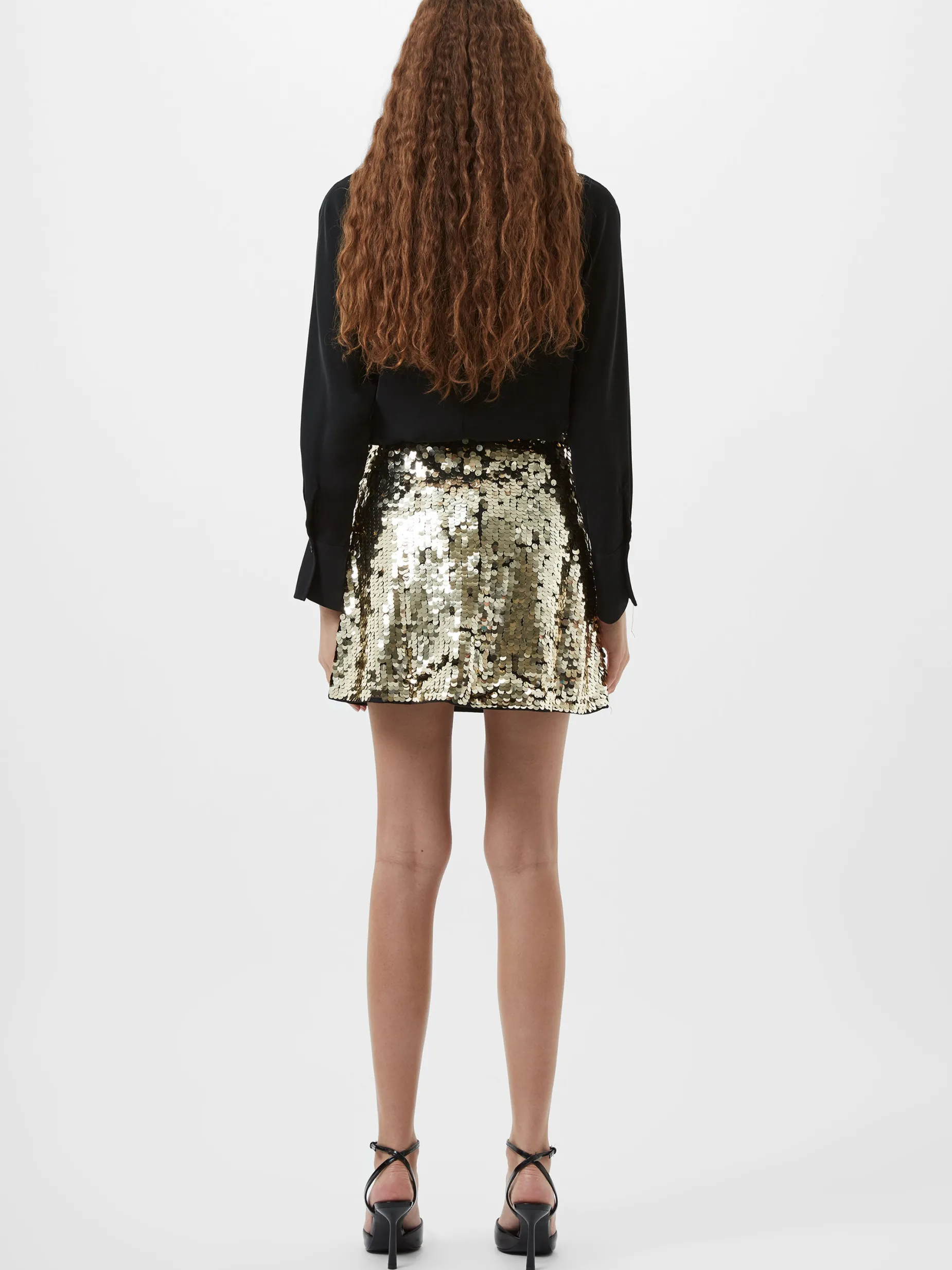 French Connection Skirts & Shorts|Skirts-Elodie Sequin Mini Skirt
