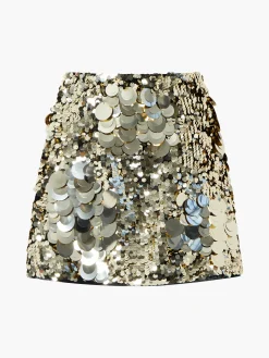 French Connection Skirts & Shorts|Skirts-Elodie Sequin Mini Skirt